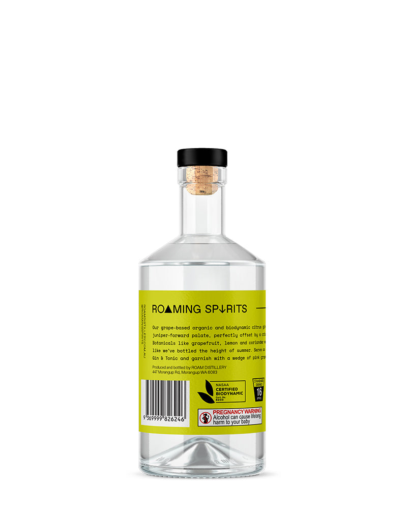 Roam Organic Citrus Gin